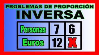 ✅👉Proporcionalidad Inversa Problemas [upl. by Brandyn]