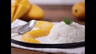 《Tinrry》教妳做芒果糯米飯 Mango sticky rice [upl. by Ernald928]