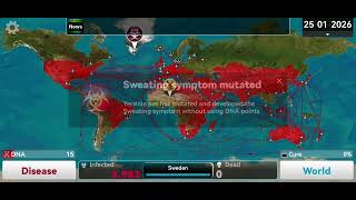 Plague inc parasite normal difficulty [upl. by Ened199]