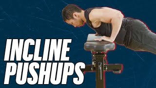 Build a Ripped Lower Chest With The Incline Pushup  Eb amp Swole  Mens Health Muscle [upl. by Maddocks846]