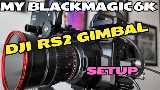 Blackmagic Pocket 6k DJI Gimbal Setup [upl. by Domonic]