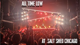 All Time Low Vlog 2024 At Salt Shed Chicago Concert [upl. by Tayib54]