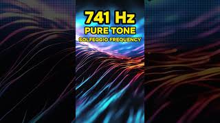 Meditation Healing Frequency 741 Hz Pure Tone [upl. by Sorips]