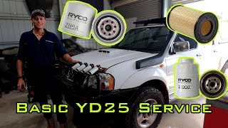 How to Service a YD25 Navara [upl. by Ahsead]