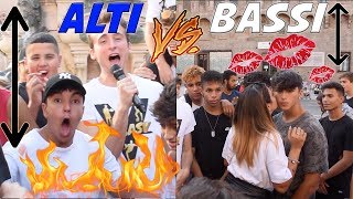 Alti Vs Bassi  BOTTA e RISPOSTA e SFIDA di RIMORCHIO [upl. by Fernande851]