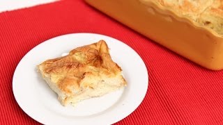 Croissant Bread Pudding Recipe  Laura Vitale  Laura in the Kitchen Episode 722 [upl. by Letsyrk]