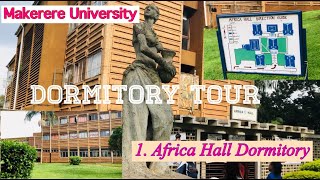 Makerere University Dormitory Tour 2021 Africa Hall Hostels in Ugandan Universities [upl. by Ailehs]