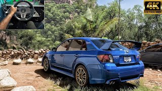 2011 Subaru WRX STI  Forza Horizon 5  PXN V9 Steering Wheel Gameplay [upl. by Marron158]