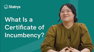 What Is a Certificate of Incumbency in Hong Kong What Do You Need It For [upl. by Oileduab]