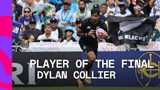 quotThat first half was a bit of a grindquot  Dylan Collier  Hong Kong HSBC SVNS Player of the Final [upl. by Miquela]