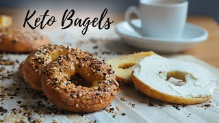 Everything Keto Bagels  Super Easy and Delicious Bagel Recipe [upl. by Enohpesrep506]