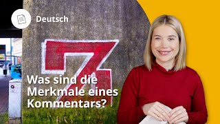 Merkmale eines Kommentars – Deutsch  Duden Learnattack [upl. by Mahsih353]