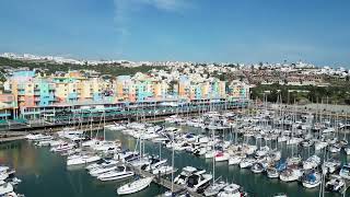 Marina de Albufeira Portugaldrone [upl. by Eelarual]