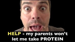 HELP  my parents wont let me take protein [upl. by Nydnarb613]