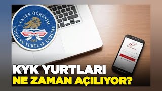 KYK YURTLARI AÇILIŞ TARİHİ KESİNLEŞTİ Kyk Yurtları Bu Tarihte Açılacak [upl. by Friedberg]