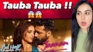 Jaanam  Bad Newz new song  Vicky Kaushal  Tripti Dimri  Vishal Mishra  Reaction [upl. by Cacilia724]