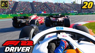 HORNER WANTS TO TALK TITLE FIGHT BLOWN WIDE OPEN  F1 22 Driver Career Mode Part 20 [upl. by Dewhirst]