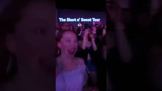 One of the best concerts out there shortnsweetour youtubeshorts [upl. by Drageruaeb]