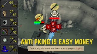 Creating The Best Med Lvl Pking Account In The Game  OSRS [upl. by Aicella269]