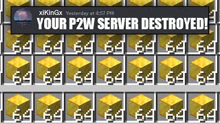 Giving P2W Items for FREE in this Minecraft Server [upl. by Wye791]