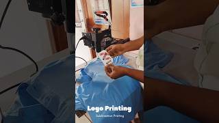 Logo Printing Machine l Tshirt Printing Machine printing printing viral shorts [upl. by Elorac190]