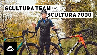 How does a World Tour Team replica compare MERIDA SCULTURA TEAM v SCULTURA 7000 [upl. by Llerreg831]