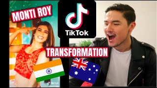 MONTI ROY TIKTOK TRANSFORMATIONCHALLENGE REACTION  Don David [upl. by Lawson]