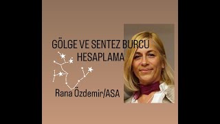 GÖLGE VE SENTEZ BURÇ HESAPLAMA [upl. by Jory]