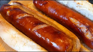 Air Fryer Hot Dogs  How to cook Hot Dogs in the Air Fryer [upl. by Heinrike]