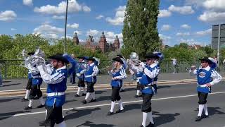 Spielmannszug Obernau  Volksfest Aschaffenburg 2024 [upl. by Dionysus]