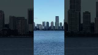 South Perth Foreshore in Perfect Harmony with Skyline perth perthlife perthwa [upl. by Dawna]