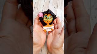 Mirabel Madrigal Encanto using Clay diy craft shorts coolideas clay [upl. by Marela]