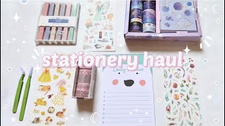 Amazon Stationery Haul🌷 cute and aesthetic stationery items [upl. by Shakti]