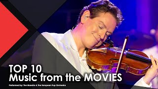 TOP 10  Music from the MOVIES  The Best SOUNDTRACKS  The Maestro amp The European Pop Orchestra [upl. by Nuhs217]