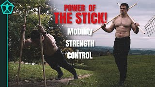 Powerful Unique Workout Ideas With a STICK Or Two [upl. by Anali]