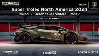 Lamborghini Super Trofeo North America 2024 – Jerez de la Frontera Race 2 [upl. by Atekin34]