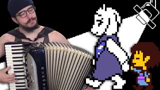 Fallen Down UNDERTALE accordion cover [upl. by Darnell]