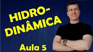 HIDRODINÂMICA  VAZÃO EQUAÇÃO DE CONTINUIDADE e EQUAÇÃO DE BERNOULLI  Aula 5  Prof Boaro [upl. by Dilaw118]