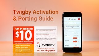 Twigby Sign Up and Activation Guide  Keep Your Number [upl. by Cerell]