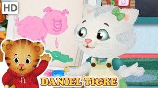 Daniel Tigre em Português  Como Pintar e Desenhar [upl. by Gustie]