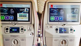 TRIP REPORT  Emirates  EK336 DubaiManila  Boeing 777300ER  Economy Class [upl. by Griseldis]