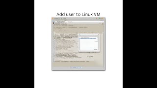 How to Add a User to Your Linux VM [upl. by Leorsiy742]