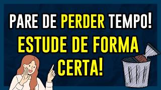 Como Estudar do JEITO CERTO para uma PROVA Concursos e Vestibulares [upl. by Acirret]