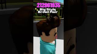 Brookhaven Big Style Brown Hair ID Code  OUTFIT 2024 Roblox Ids  brookhavenidcodes roblox [upl. by Noivert185]