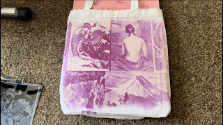 DIY Cyanotype tote bag ￼ [upl. by Rodrigo]