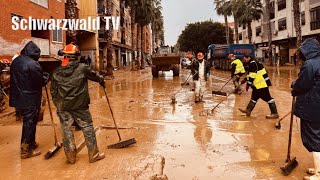 🚨💦 Erneute Überschwemmungen in Valencia Ehrenamtliche Helfer aus Rheinfelden und Basel im Einsatz [upl. by Darcie]