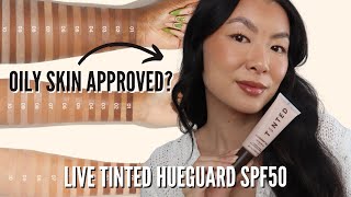 NEW Live Tinted Hueguard Tinted Sunscreen SPF 50 Review [upl. by Cud]