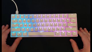 HK Gaming GK61 Review White [upl. by Plume]