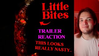 Most DISGUSTING Horror Movie Of 2024 LITTLE BITES trailer REACTION [upl. by Calvina29]