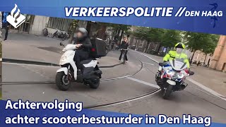 Achtervolging achter scooter  scooter chase [upl. by Brag475]